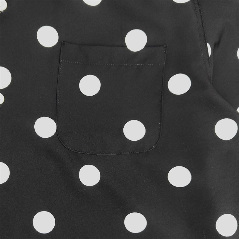 Рубашка Wacko Maria Polka Dots "Black" фото № 6