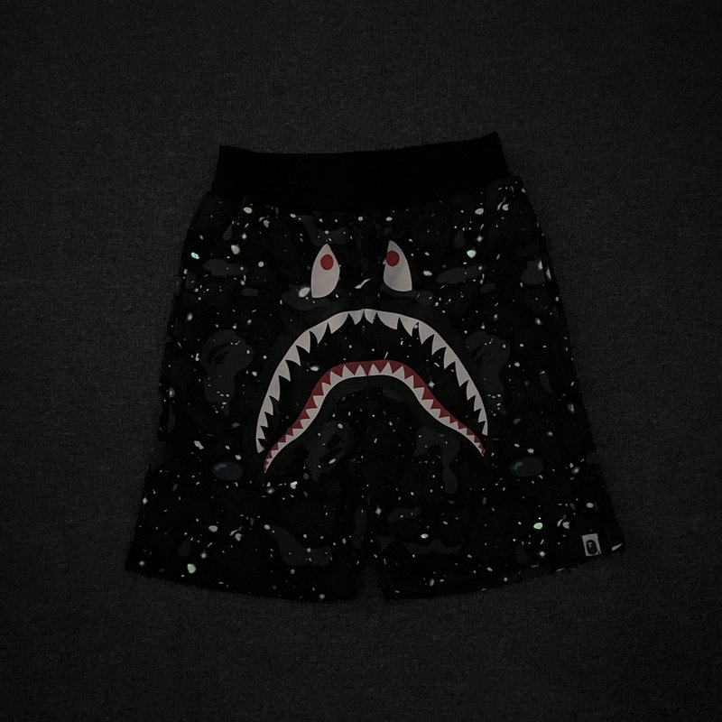 Шорты A Bathing Ape Terrified "Black/Gray" фото № 5