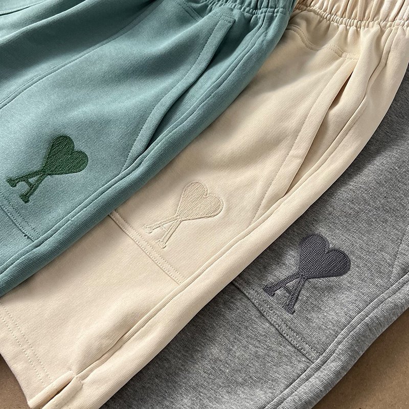 Шорты Amiri Cotton With Logo "Gray" фото № 3