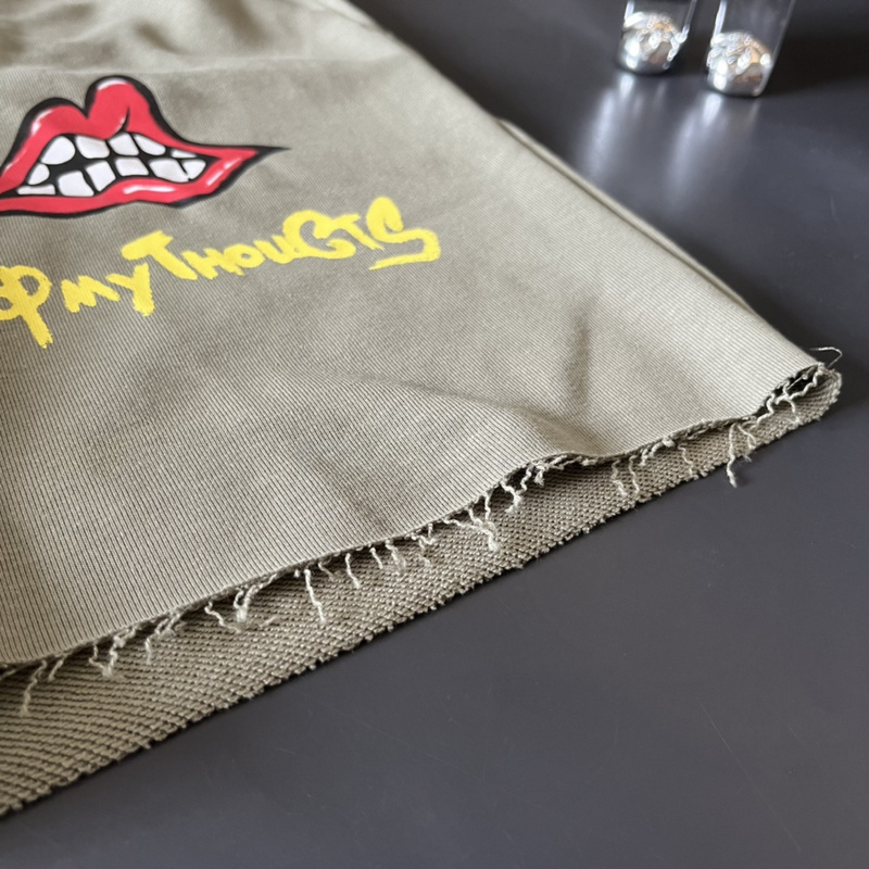 Шорты Chrome Hearts Mouth "Gray" фото № 4