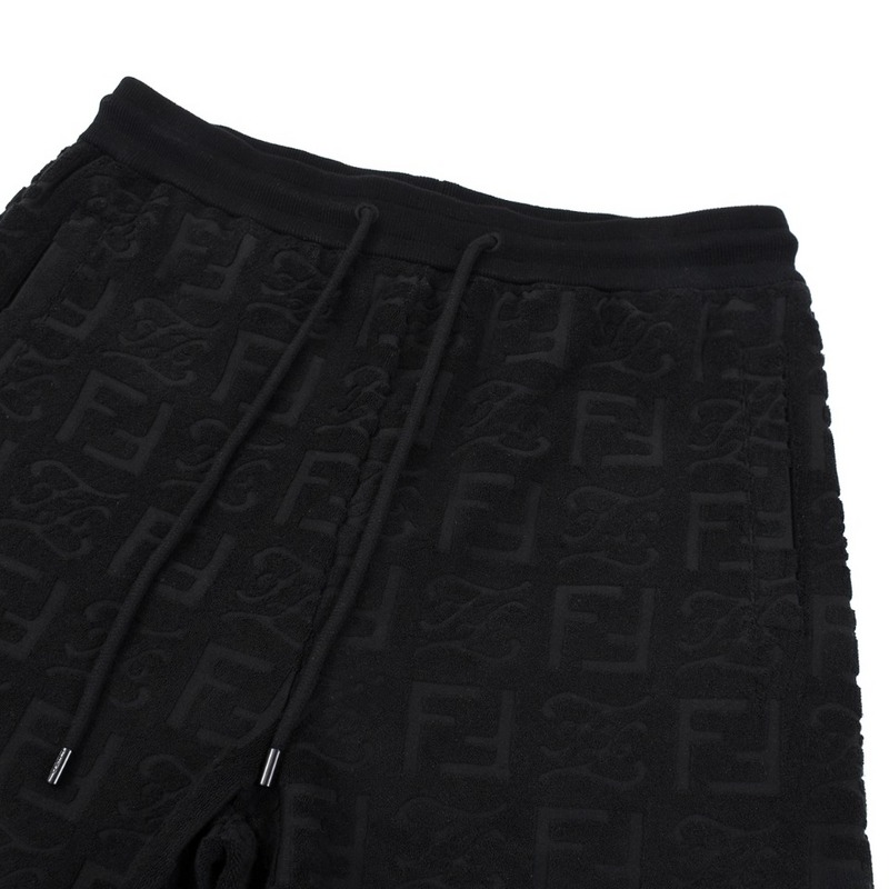 Шорты Fendi With a Pattern "Black" фото № 5
