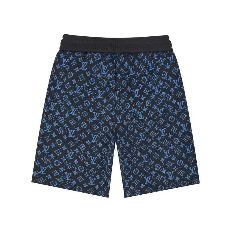 Шорты Louis Vuitton Blue Branded Print "Black" фото № 6