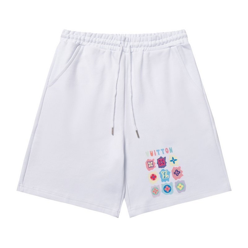 Шорты Louis Vuitton 9 Emblems "White" фото № 4