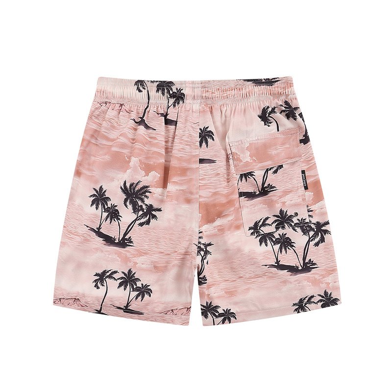 Шорты Palm Angels Paradise Print "Pink/Peach" фото № 2