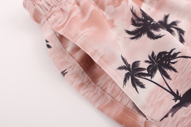 Шорты Palm Angels Paradise Print "Pink/Peach" фото № 3