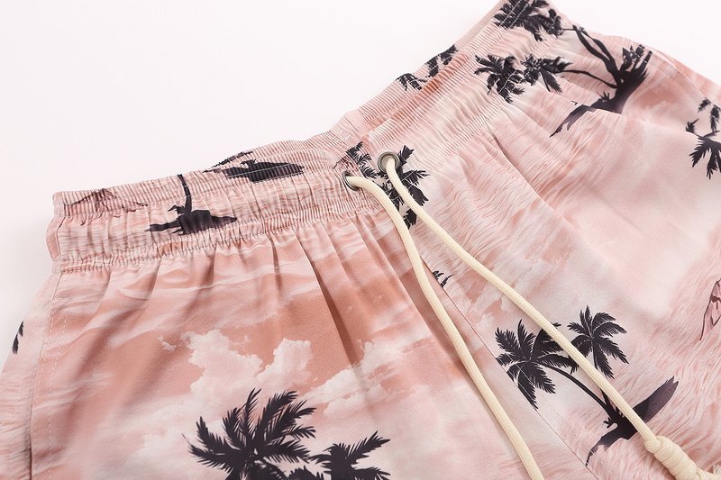 Шорты Palm Angels Paradise Print "Pink/Peach" фото № 5