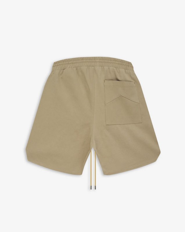 Шорты Rhude Large Logo With Text "Brown" фото № 3