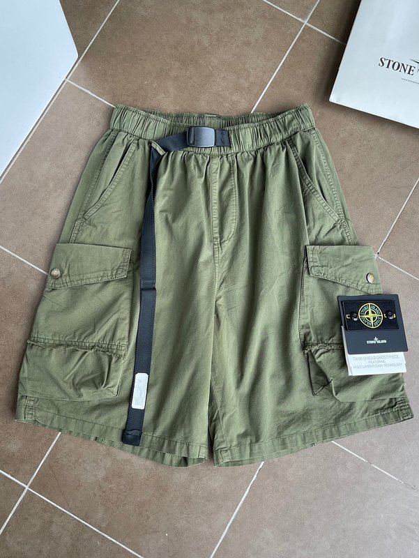 Шорты Stone Island Hiking "Green" фото № 3