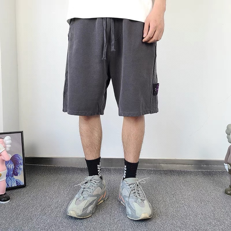 Шорты Stone Island Wide "Gray" фото № 6