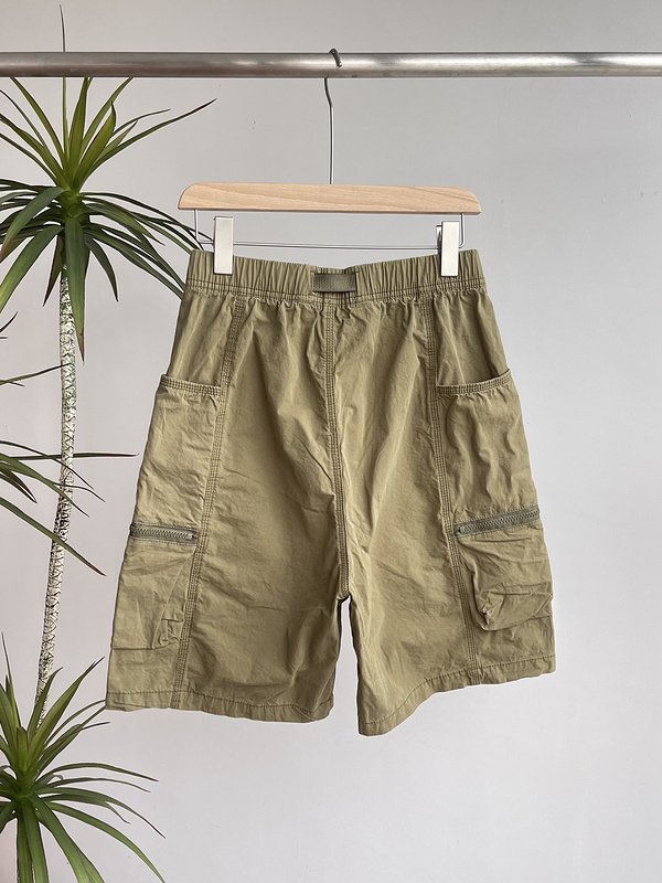 Шорты Stone Island With Large Pockets And Lock "Brown" фото № 8