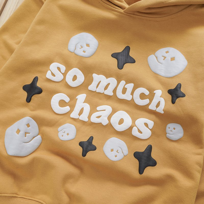 Худи Broken Planet So Much Chaos "Yellow" фото № 6