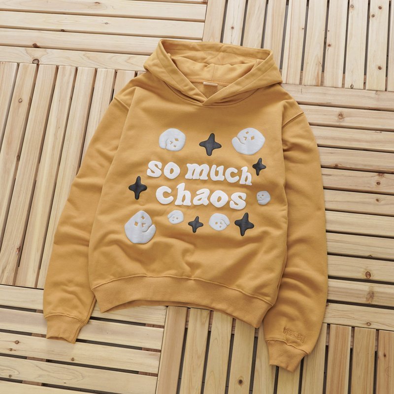 Худи Broken Planet So Much Chaos "Yellow" фото № 8