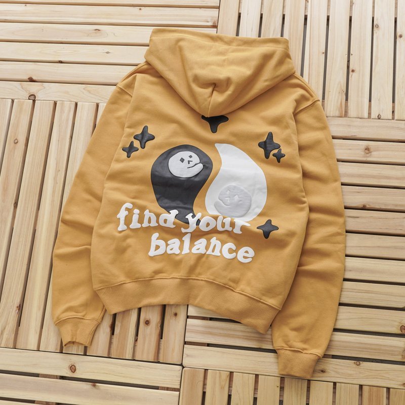 Худи Broken Planet So Much Chaos "Yellow" фото № 2