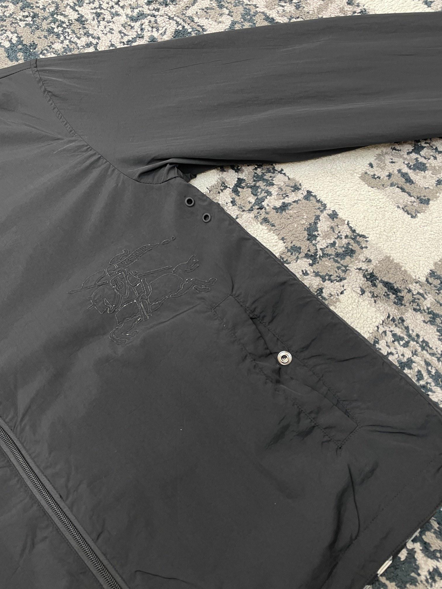 Куртка Burberry Allsides White Lines Print Black Squares "Black" фото № 5