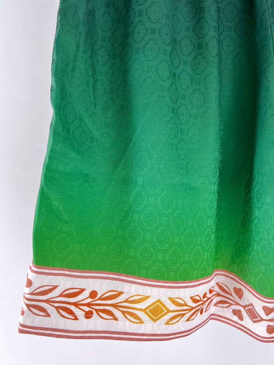 Шорты Casablanca Frontside Logo Uniti Is Power "Green" фото № 7