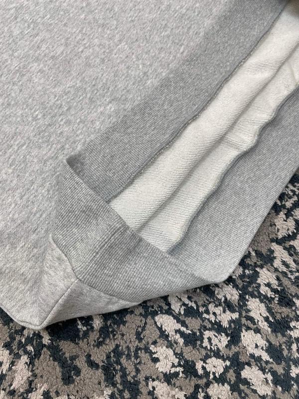 Свитшот Christian Dior Frontside Light Logo Christian Dior "Gray" фото № 4