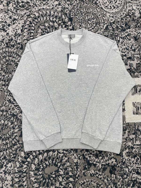 Свитшот Christian Dior Frontside Light Logo Christian Dior "Gray" фото № 2