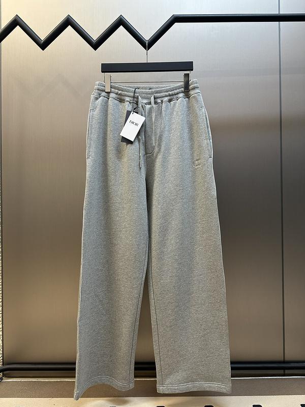 Штаны Christian Dior CD Logo "Gray" фото № 4