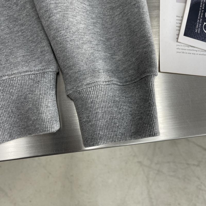 Свитшот Christian Dior Gray Clear Logotype CD "Gray" фото № 5