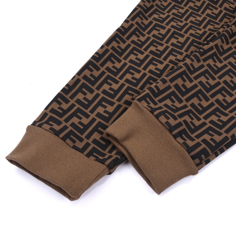 Спортивный Костюм Fendi With Brand Print "Brown" фото № 2