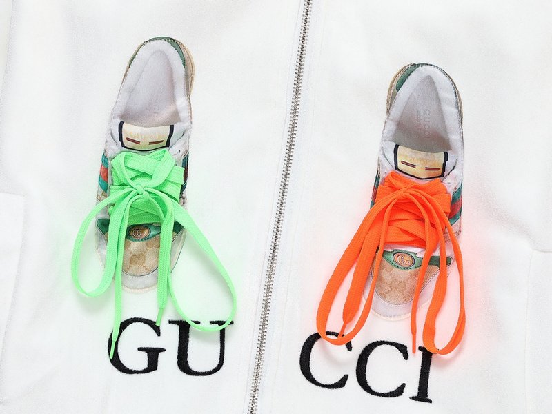 Спортивный Костюм Gucci With Stripes Of Different Colors "White" фото № 5