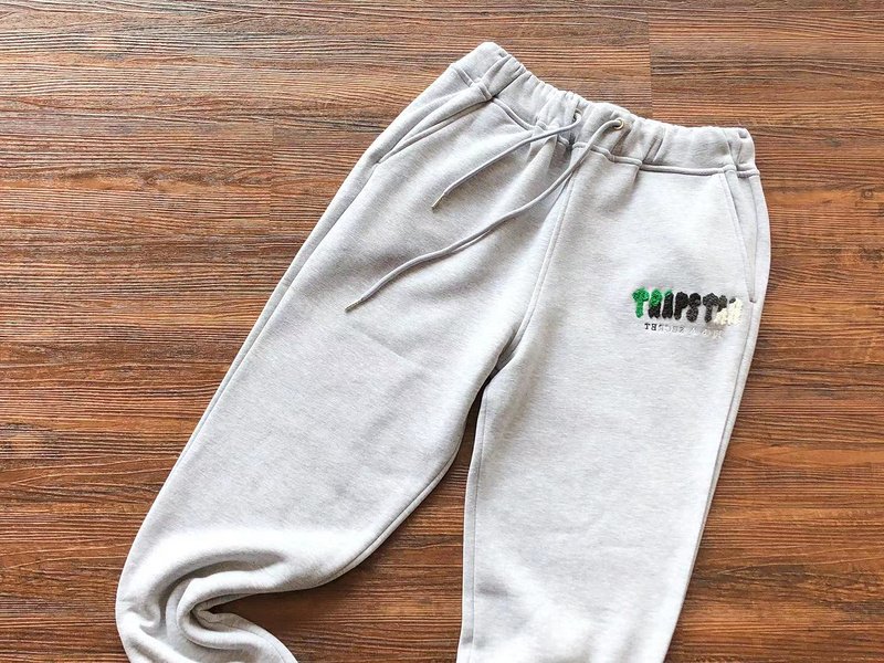 Штаны Trapstar Multicolor Embroidered Front Logo With Small Mirror Inscription "Gray" фото № 2