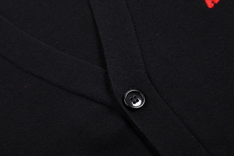 Кардиган Amiri Red Logo "Black" фото № 5