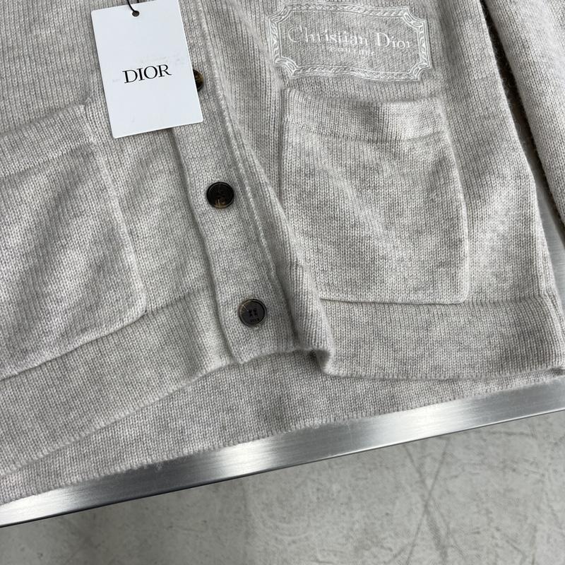 Кардиган Christian Dior Couture Logo "Gray" фото № 7