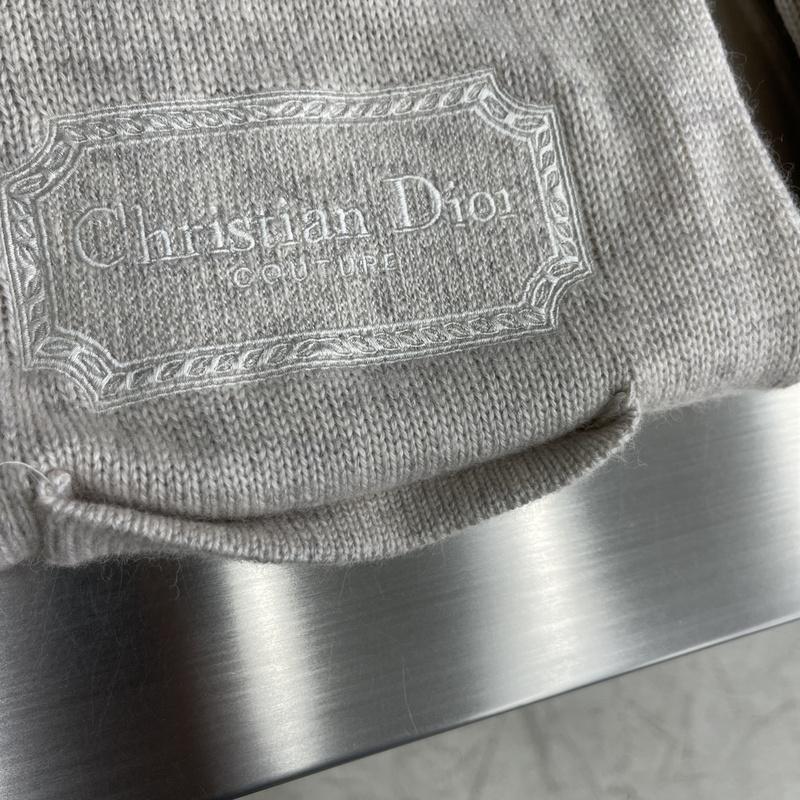 Кардиган Christian Dior Couture Logo "Gray" фото № 4