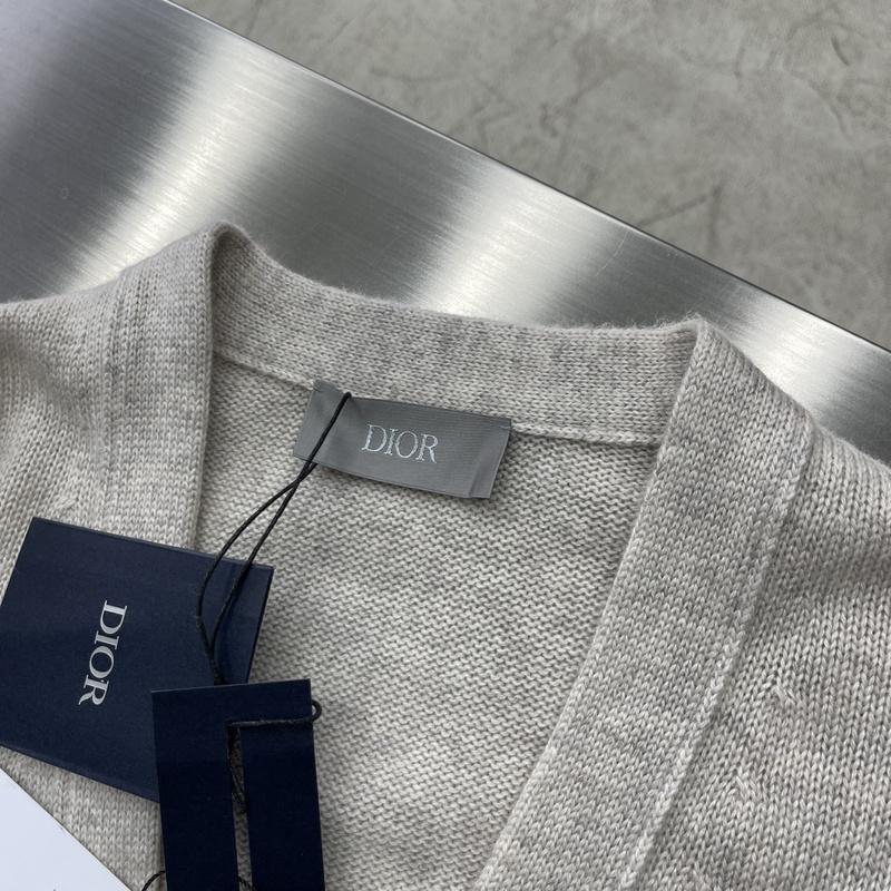 Кардиган Christian Dior Couture Logo "Gray" фото № 3