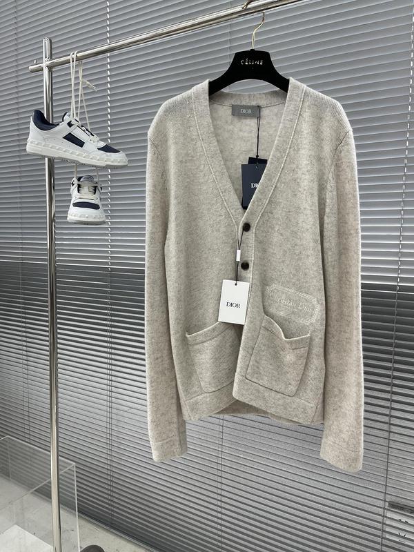 Кардиган Christian Dior Couture Logo "Gray" фото № 2