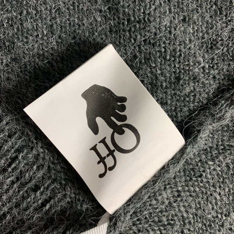 Свитер Off White Logo - Diagonal Arrows "Gray" фото № 6