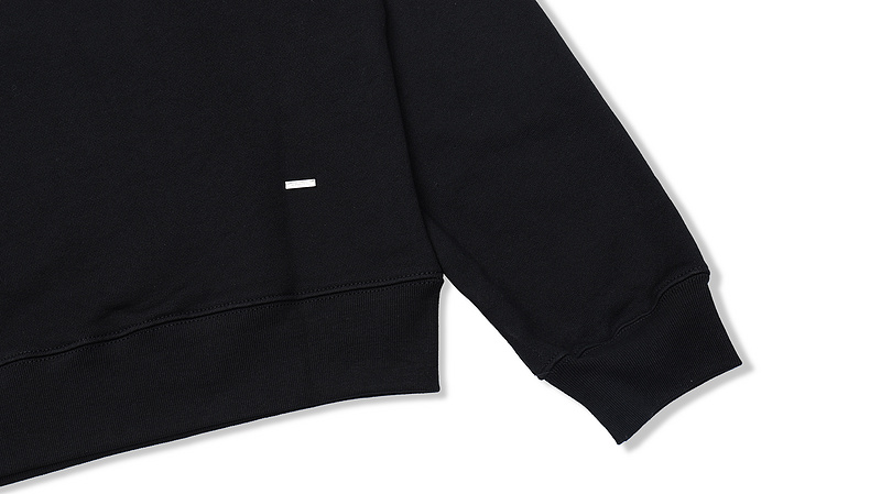 Свитшот Amiri With Round Neck And Brand Logo "Black" фото № 7