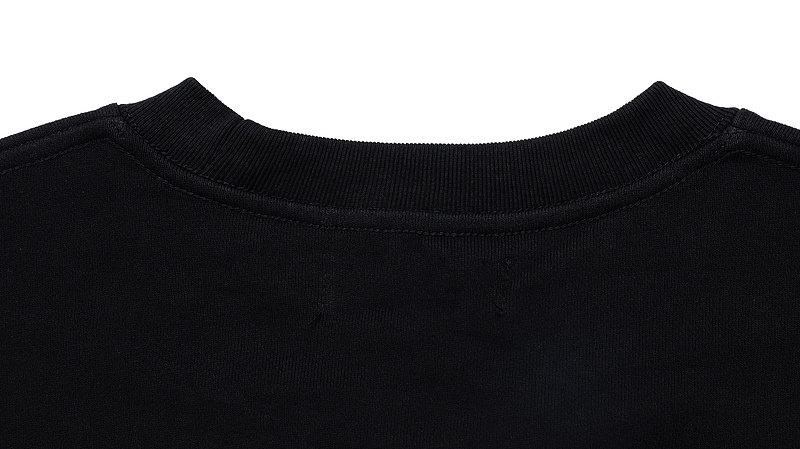 Свитшот Amiri With Round Neck And Brand Logo "Black" фото № 9