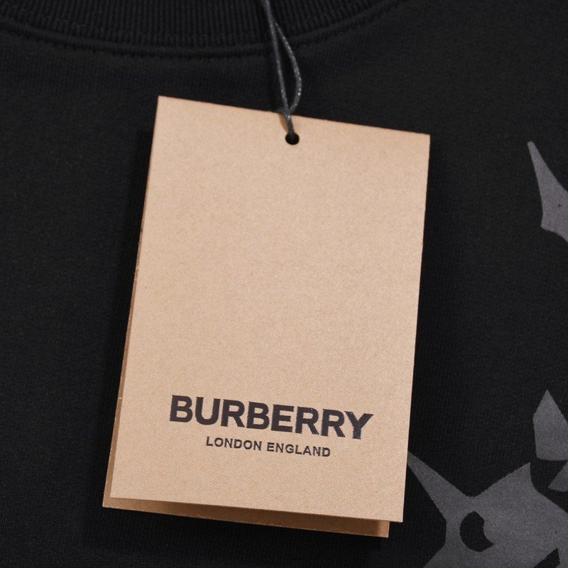 Худи Burberry Knights Horseback "Black" фото № 5