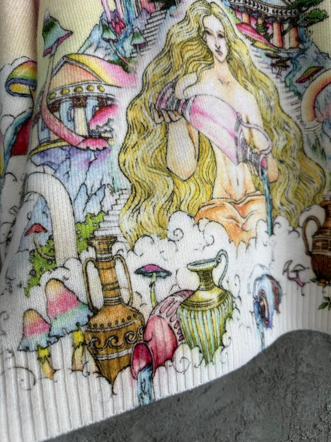 Свитшот Casablanca Woman Blond Hair Pink Vase "Pink" фото № 6