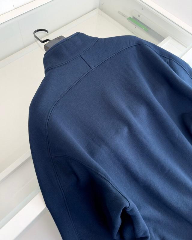 Свитшот Christian Dior Frontside White Logo Dior 47 "Blue" фото № 6