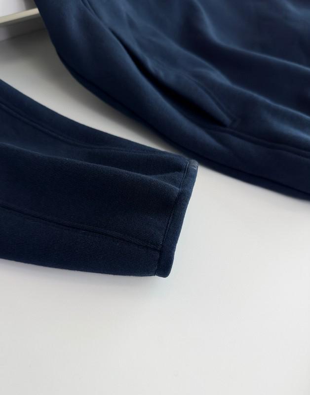 Свитшот Christian Dior Frontside White Logo Dior 47 "Blue" фото № 4