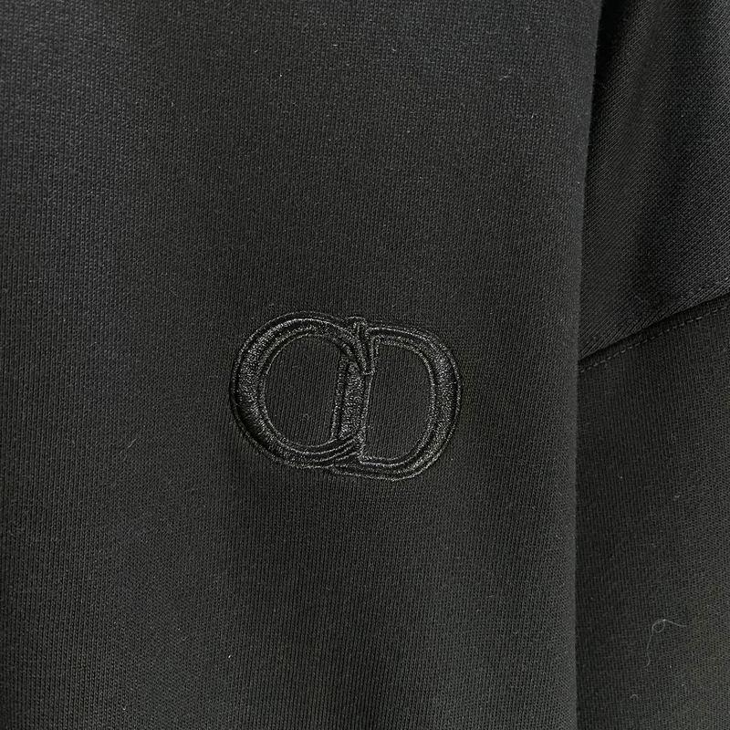 Свитшот Christian Dior CD Frontside Logo "Black" фото № 3