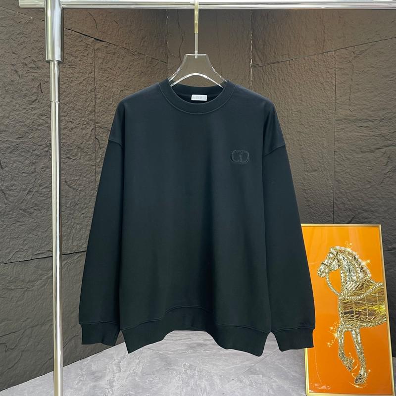 Свитшот Christian Dior CD Frontside Logo "Black" фото № 2