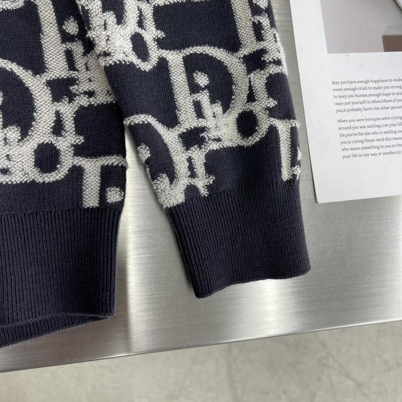 Свитшот Christian Dior Chaotic Dior Logos "Blue" фото № 6