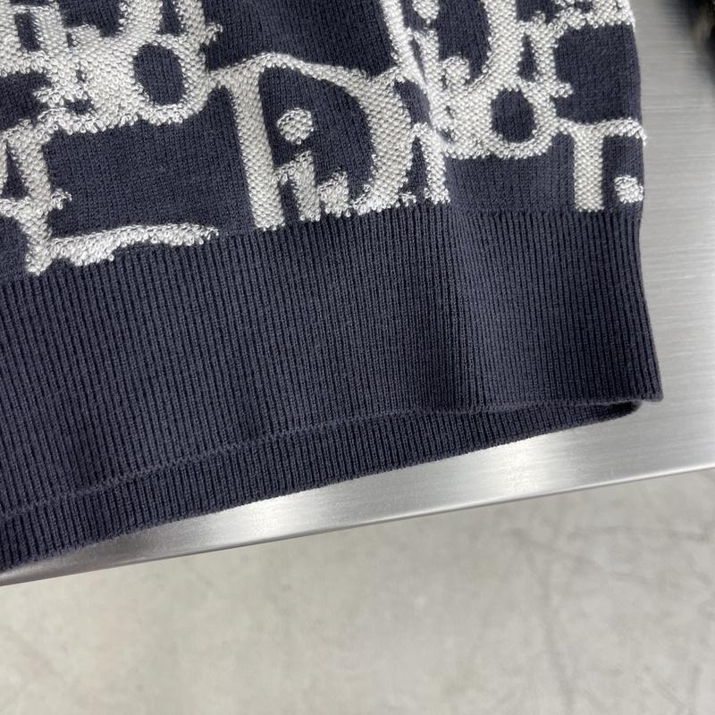 Свитшот Christian Dior Chaotic Dior Logos "Blue" фото № 2