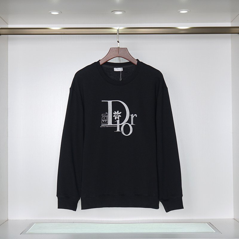 Худи Logo Dior Erl "Black" фото № 2