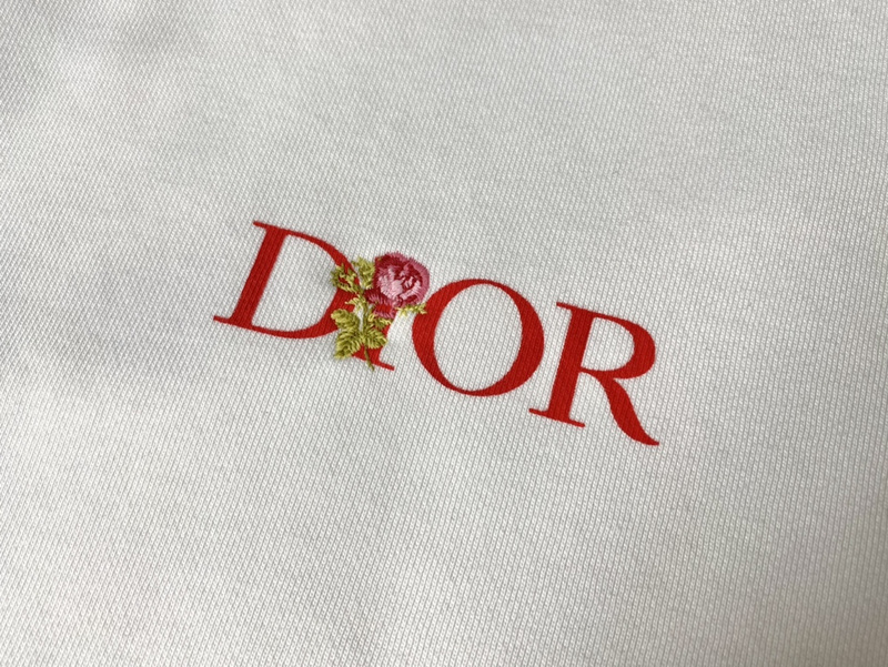 Свитшот Dior Rose With Thorns "White" фото № 4
