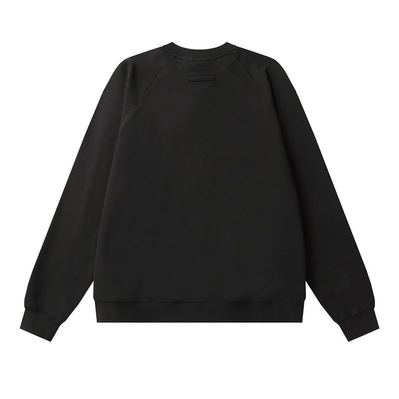 Свитшот Fear Of God With Black Patch On The Back "Black" фото № 2