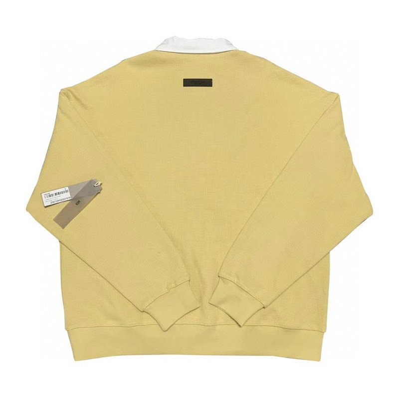 Свитшот Fear Of God Shirt Collar "Yellow" фото № 5