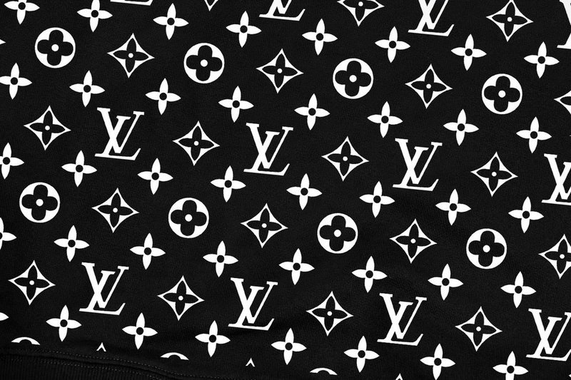 Свитшот Louis Vuitton Disappearing Emblems "Black" фото № 7
