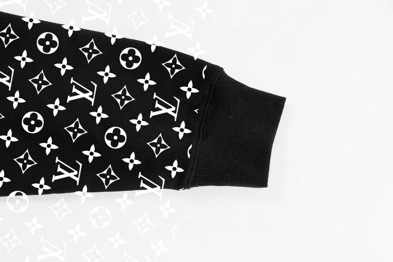 Свитшот Louis Vuitton Disappearing Emblems "Black" фото № 8