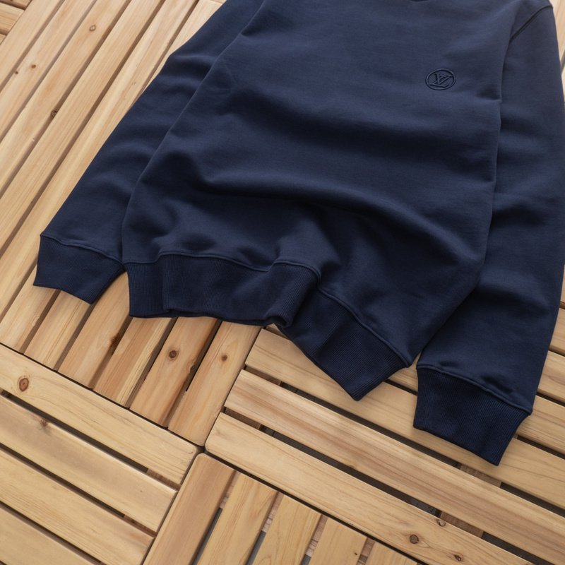 Свитшот Louis Vuitton - Logo "Blue" фото № 8