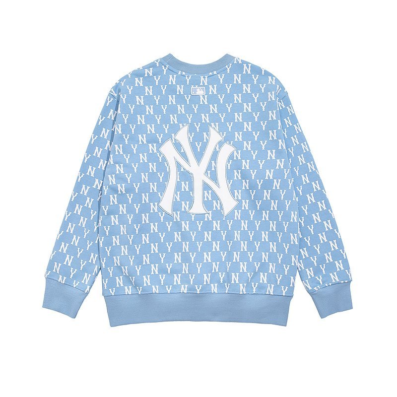 Свитшот MLB X New York Letter Print "Blue" фото № 2